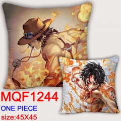One Piece Scouts Cartoon Soft Pillow Square Stuffed Pillows