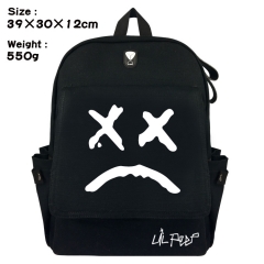 America Singer Lil peep Canvas Backpack Bag