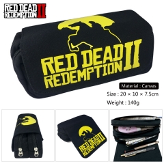 Red Dead: Redemption Game Pen Case Zipper Anime Pencil Bag