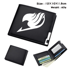 Fairy Tail Anime PU Leather Short Wallet