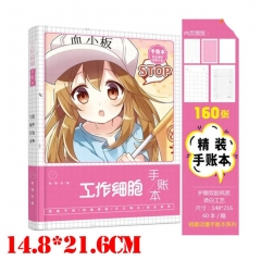 High Quality Hataraku Saibou Cells At Work!  Anime Chinese Version Portable Notebook Fashion Teenager Notebook