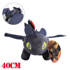 How to Train Your Dragon Movie Toothless Plush Doll 40cm