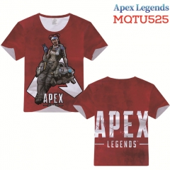 Apex Legends Game Short Sleeves Cosplay Anime Cartoon T Shirt