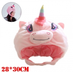 Unicorn Cartoon Kawaii Cap Wholesale Anime Cosplay Plush Hat