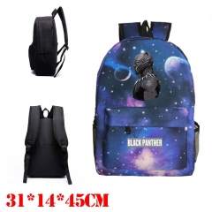 Marvel Comics Black Panther Movie School Bag Unisex Anime Backpack Bags