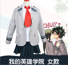 Boku no Hero Academia / My Hero Academia Cartoon Surrounding Uniforms Girl's Cosplay Anime Costume