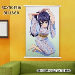 Seishun Buta Yarou Series Sakurajima Mai  Cartoon Wall Scroll Decoration Fancy Wallscrolls