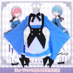 Re: Zero kara Hajimeru Isekai Seikatsu Cartoon Surrounding Clothing Long Sleeve Cosplay Anime Costume
