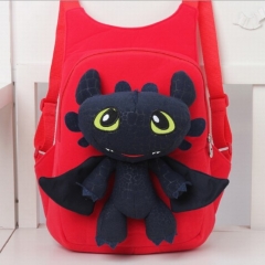 How to Train Your Dragon Kawaii Cartoon Bag Anime Plush Backpack Bags for Kids
