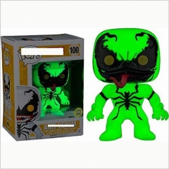 Funko POP Venom 100# Glow in the Dark PVC Anime Figure Collection Toy