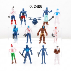 13pcs/set Fortnite Cartoon Toys Statue Model Wholesale Game Anime PVC Figures 4-9cm