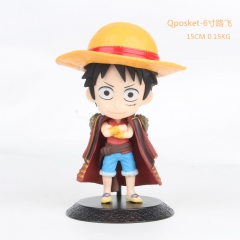 One Piece Luffy Cartoon Collection Toys Statue Wholesale Anime PVC Figures 15cm