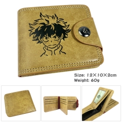Boku No Hero Academia /My Hero Academia Anime PU Leather Short Wallet