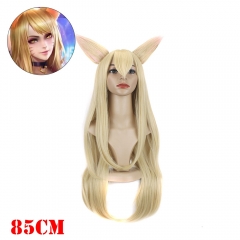 League of Legends Game KDA Ahri Wig Cosplay
