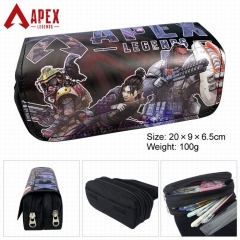 Apex Legends Game Zipper PU and Canvas Pencil Bag