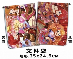 614 Cosplay Cartoon For Student Office File Holder Anime File Pocket