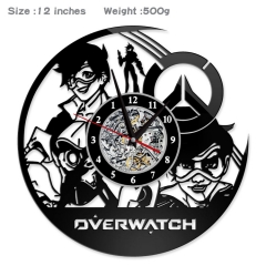 Overwatch PVC Anime Clock
