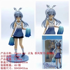 Is the Order a Rabbit? Kafuu Chino Model Toy Cosplay Cartoon Statue Anime PVC Figures