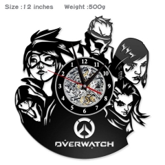 Overwatch PVC Anime Clock