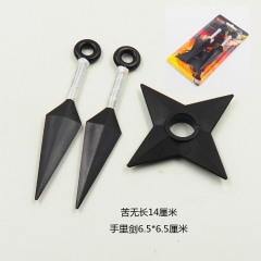 5 Designs Naruto Anime Plastic Sword Weapon Set