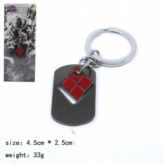 Suicide Squad Game Anime  Alloy Keychain
