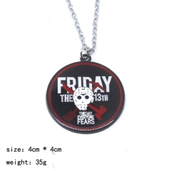 Friday the 13th Anime  Alloy Necklace