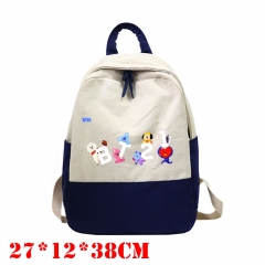 K-POP BTS BT21 Bulletproof Boy Scouts Canvas Backpack Bag