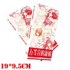 The Quintessential Quintuplets Anime Chinese version Post Cards Set