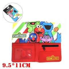 Sesame Street Anime PU Leather Wallet