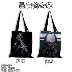 Predator Anime Canvas Shopping Bag Women Single Shoulder Bags