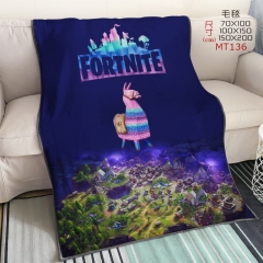 Fortnite  Cartoon Design For Children Anime Blanket