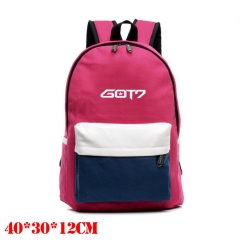 K-POP GOT7 Canvas Backpack Bag