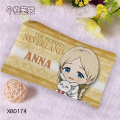 The Promised Neverland Cosplay Cartoon Canvas For Student Anime Pencil Bag