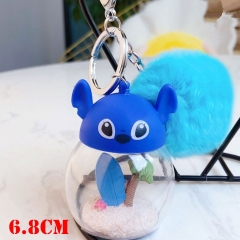 Lilo and Stitch Anime PVC Keychain