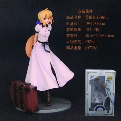 Fate Stay Night Saber Cartoon Cosplay Collection Model Toy Anime Figure