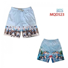 K-POP BTS Bulletproof Boy Scouts 3D Printing Short Pants