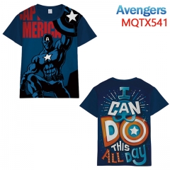 Marvel Comics The Avengers Movie Short Sleeve Cartoon T Shirt