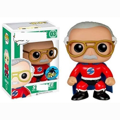 Funko POP Stan Lee 03# Famous Person Cosplay Collection Anime Figure Toy