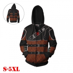 How to Train Your Dragon Movie 3D Print Casual Zipper Hoodie