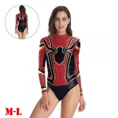 Marvel Comics Spider Man Movie Long Sleeve Swimwear