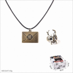 Harry Potter Movie Alloy Ring and Necklaces Set