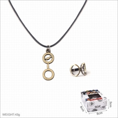 Harry Potter Movie Alloy Ring and Necklaces Set