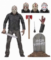 Neca Friday the 13th Jason·Voorhees 2 Generation Cosplay Model Toy Statue Collection Anime PVC Action Figure