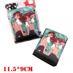 Toaru Kagaku No Railgun Anime PU Leather Wallet