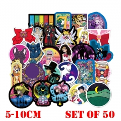 Pretty Soldier Sailormoon Anime Luggage Stickers