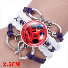 Miraculous Ladybug Anime Time Gem Weaving Bracelet