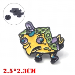Sponge Bob Anime Alloy Badge Pin