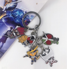 Kamen Rider Ex-Aid Character Pendant Anime Alloy Keychain