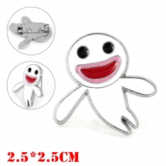 One Piece Anime Alloy Badge Pin
