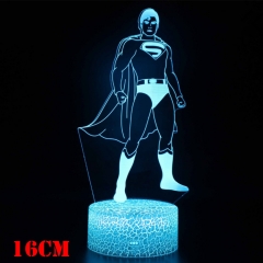DC Comics Super Man Movie Seven Colors Flashlight / Nightlight